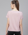 Shop Women's Purple Typography Slim Fit T-shirt-Design