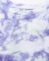 Shop Women's Purple & White Tie & Dye Co-ord Set