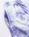 Shop Women's Purple & White Tie & Dye Co-ord Set