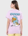 Shop Women's Purple Why Fall In Love Graphic Printed Boyfriend T-shirt-Design