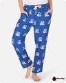 Shop Women's Pyjamas Palm Tree Navy-Front