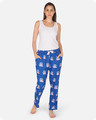 Shop Women's Pyjamas Palm Tree Navy-Full