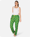 Shop Women's Pyjamas Pizza Green-Full