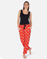 Shop Women's Pyjamas Sneakers Red-Full