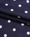 Shop Women's Blue Polka Printed Carrot Fit Rayon Pyjamas