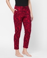 Shop Women's Red All Over Floral Printed Lounge Pants-Full