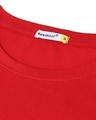 Shop Women's Red Batman Classic Logo (BML) Printed Slim Fit T-shirt