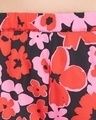 Shop Women's Red & Black All Over Floral Printed Nightsuit