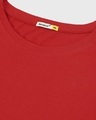 Shop Women's Red Bonjour Paris Graphic Printed Plus Size Boyfriend T-shirt