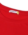 Shop Women's Red Bored Minion Boyfriend T-shirt