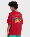 Shop Women's Red Charizard Graphic Printed Oversized T-shirt-Design