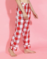 Shop Women's Red Checked Pajamas-Design