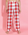 Shop Women's Red Checked Pajamas-Full