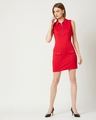 Shop Women's Red Comfort Fit Dress-Full