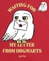 Shop Women's Red Hogwarts Letter Graphic Printed Boyfriend T-shirt