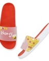 Shop Women's Red Honey Printed Sliders