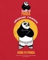 Shop Women's Red Kung Fu Panda Graphic Printed Oversized T-shirt