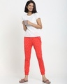 Shop Women's Red Lounge Joggers-Full