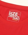 Shop Women's Red Mickey Original (DL) Graphic Printed Plus Size Boyfriend T-shirt