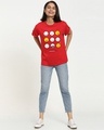 Shop Women's Red Mood Loading Graphic Printed Boyfriend T-shirt-Design