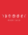 Shop Women's Red Moon Child Graphic Printed Boyfriend T-shirt-Full