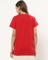 Shop Women's Red More Memories Graphic Printed Boyfriend T-shirt-Design