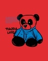 Shop Women's Red Panda Life Graphic Printed Plus Size Boyfriend T-shirt-Full