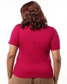 Shop Women's Red Plus Size T-shirt-Design