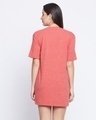Shop Women's Red Typography Short Night Dress-Design