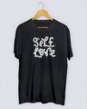 Shop Women's Black Self Love T-shirt-Design