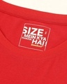 Shop Women's Red Shake Off The Haters Graphic Printed Plus Size Boyfriend T-shirt