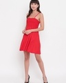 Shop Women's Red Short Dress-Front