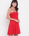 Shop Women's Red Short Dress-Full