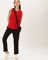Shop Women's Red Solid T-shirt