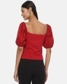 Shop Women's Red Stylish Casual Top-Design