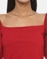 Shop Women's Red Stylish Casual Top