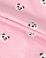Shop Women's Rose Shadow All Over Panda Printed Plus Size Boyfriend T-shirt