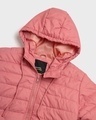 Shop Women's Pink Relaxed Fit Puffer Jacket