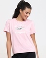 Shop Women's Round Neck Lounge Relaxed Fit T-shirt-Front
