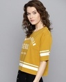 Shop Women's Round Neck Short Sleeves Solid T-Shirt-Design