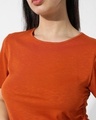 Shop Women's Rust Orange Top-Full