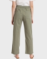 Shop Women's Sage Green Cotton Flared Pants-Design