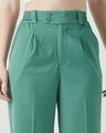 Shop Women's Sea Green Korean Pants