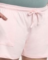 Shop Women's Sea Shell Pink Plus Size Shorts