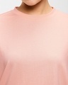 Shop Women's Seashell Pink Oversized T-shirt