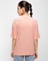 Shop Women's Seashell Pink Oversized T-shirt-Design