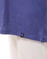 Shop Women's Skipper Blue Oversized Plus Size T-shirt
