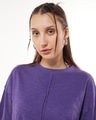 Shop Women's Skipper Blue Oversized T-shirt