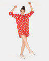 Shop Women's Sneakers Nightdress Red