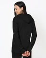 Shop Women's Black Drop Shoulder Hoodie-Design